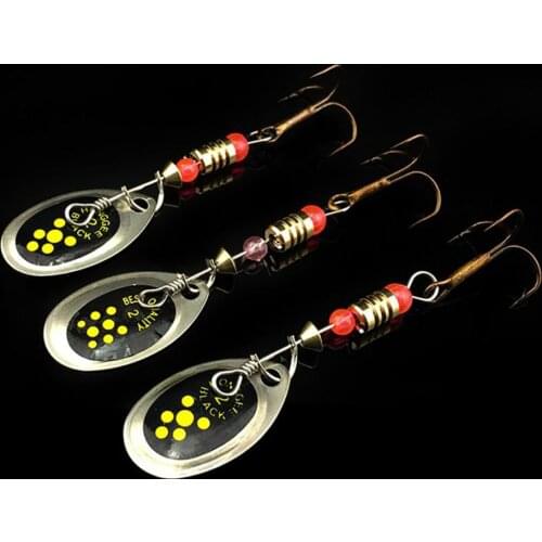 WALK FISH 3PCS 6cm 2.2g Metal Carp Fishing Lure Vibration Fishing Hard Bait Pesca Spinner Spoon with Hook Fishing Tackle