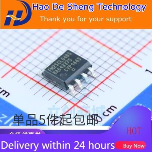 10PCS/LOT Ferroelectric Memory IC FM25CL64B-G FM25CL64BG SOP-8 .new Original In Stock