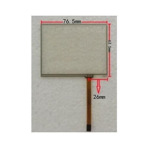 75.5*63.5 mm new 3.5 inch resistance touch screen