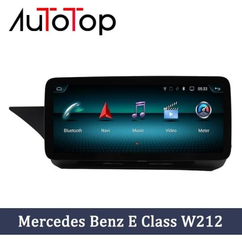AUTOTOP 10.25" Android Car Multimedia Player For Mercedes Benz E Class W212 2009-2015 E200 E230 E260 E300 S212 Car Radio GPS