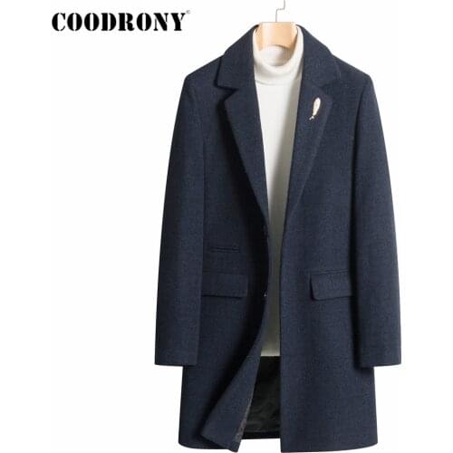 COODRONY Men's Classic Coats