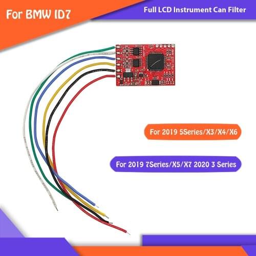 For BMW Full LCD Instrument Can Filter Mileage Correction CAN Filter for 2019 7Series/X5/X7 2020 3 Series/5Series/X3/X4/X6