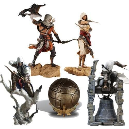 28cm Creed Origins Bayek Aya Altair The Legendary Conner Eden Apple of Eden Action Figure Model Toys Doll Christmas Gifts