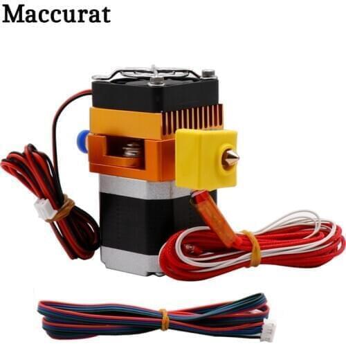 MK8 Extruder J-head Hoten 3d Printer extruder 0.4mm Nozzle Kit 1.75mm Filament Extrusion with Motor Throat 3D Printer parts