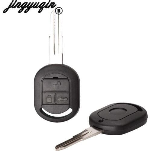 Jingyuqin Remote Key Shell For Buick 2003-2005 Excelle HRV Car Key Blanks Case For Chevrolet Car Key Fob Uncut Blade