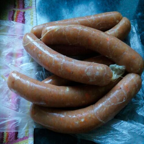 2*5 Meters Sausage Casing Width 48-50Mm Meat Poultry Tools Ham Casing for Sausage Shell Make Grilled Sausage Inedible Casing