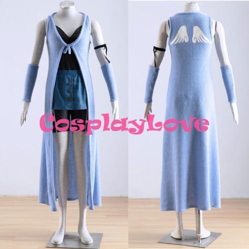 High Quality Stock Japanese Anime Final Fantasy VIII 8 Rinoa Cosplay Costumes CosplayLove Christmas Halloween 8 Size