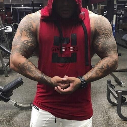 Summer Quick Dry Sport Running Vest Tank Men Gym Fitness Workout Top Singlet Sleeveless Shirt Bodybuilding Vest