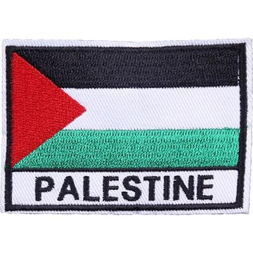 Palestine Flag Patches On Clothes PLE PS Gaza Palestinian Iron On Patches For Clothing Embrodiered Patches For Clothing Badge