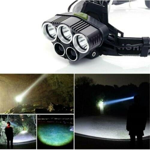 T6 LED Zoom Headlamp USB Rechargeable Waterproof Headlight Outdoor Night Fishing Head Torch For Cycling Travelling Portable Lamp