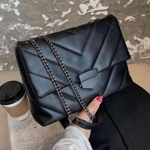 New Fashion Women Shoulder Crossbody Bags 2021 Handbags Luxury Design Chain Ladies Messenger Bag Female Purses High Quality