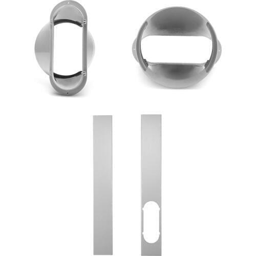 New 110cm Window Adaptor Window Slide Kit Plate Set Exhaust Tube Connector For Household Portable Air Conditioner Window Seal 4