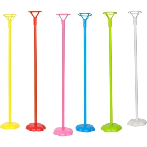 6Pcs Wedding Table Balloon Stand Balloon Holder Support Base Table Floating Wedding Table Decoration Baby Shower Birthday Decor