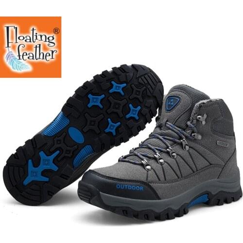 Men Women High Top Hiking Shoes 2020 Durable Waterproof Anti-Slip Outdoor Climbing Trekking Shoes Military Tactical Boots