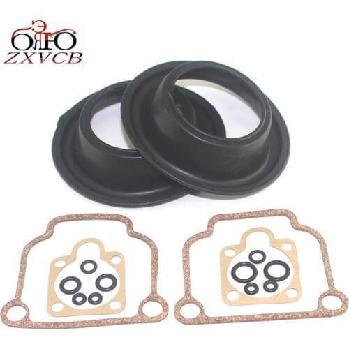 2set for CV 40mm R100 R 100 Motorcycle carburetor repair kit plunger diaphragm rubber