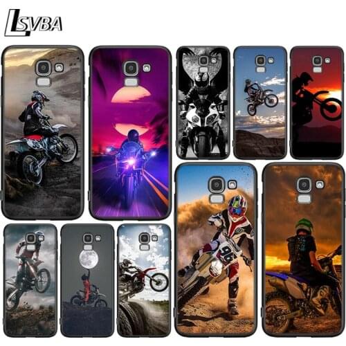 Moto Cross motorcycle sports For Samsung Galaxy J2 J3 J4 Core J5 J6 J7 J8 Prime duo Plus 2018 2017 2016 Silicone Phone Cover
