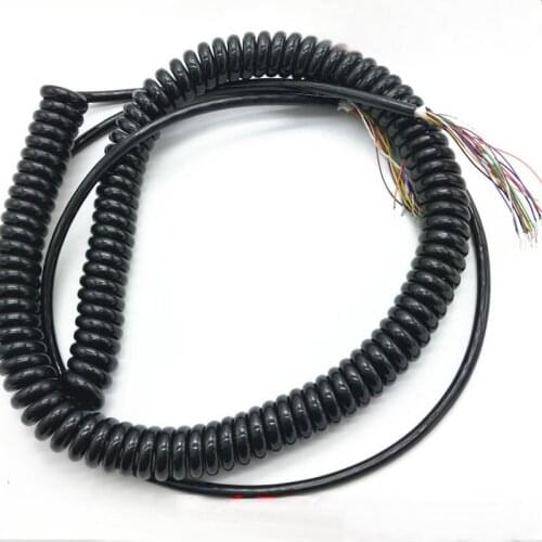 CALT 26 Cores Spring Spiral Coiled Cable for CNC MPG