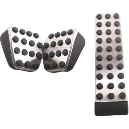 Sport Comfortable stainless steelFuel Brake Footrest Pedal MT AT FOR Mercedes BENZ C 2006 E 2008 S 2012