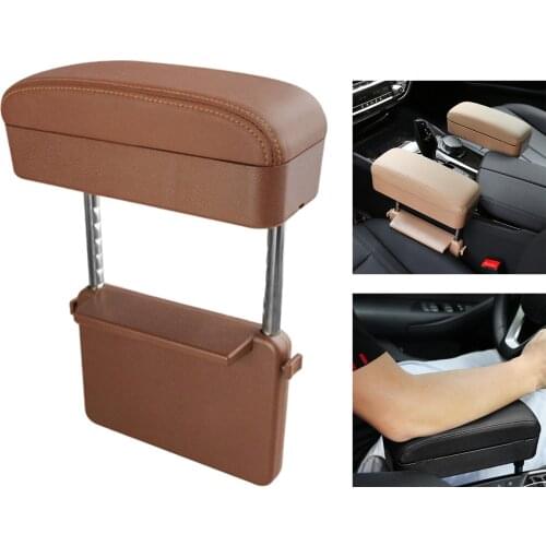 Universal Car Armrest Box Elbow Organizer Box Seat Gap Arm Elbow Support