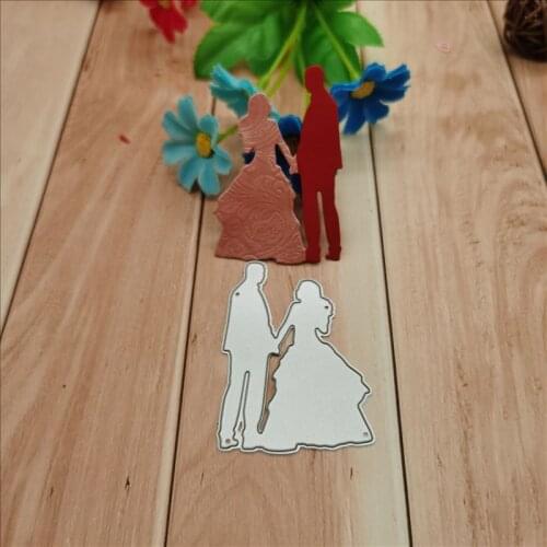Lovers Metal Cutting Dies for DIY Scrapbooking Album Paper Cards Decorative Crafts Embossing Die Cuts