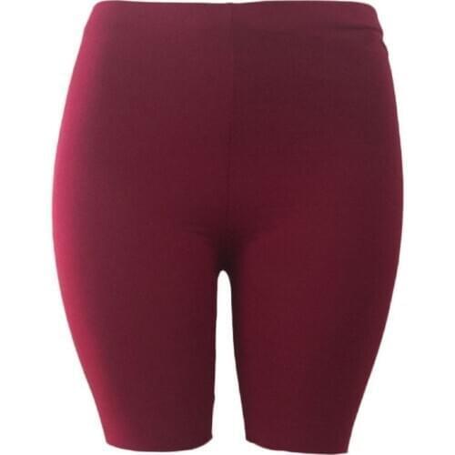 Womens Fitness Half Tights High Waist Quick Dry Skinny Yoga Bike Shorts Leggings E56D