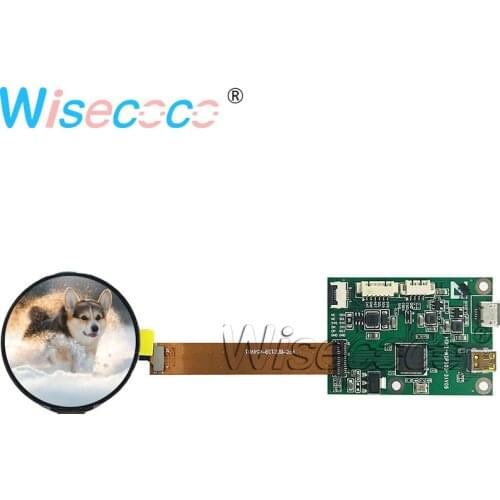 1.39 Inch AMOLED Diaplay 454*454 Round Circle Circular OLED Screen 24 PIN Module HDMI-Compatible MIPI Driver Board