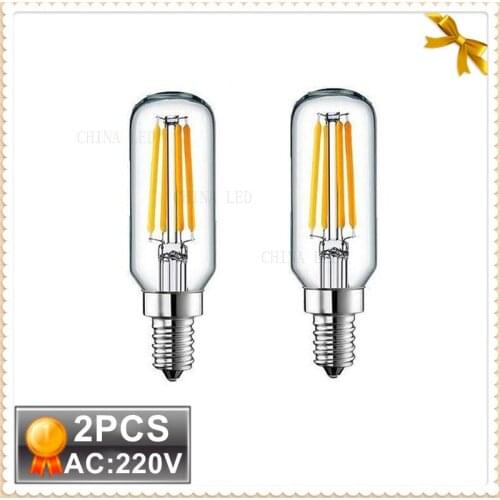 2PCS 4W 8W 12W T25 LED Cooker Hood Extractor Fan Bulb Cool/Warm White Light E14 220V Small Screw Replace 40W 60W Halogen lamp
