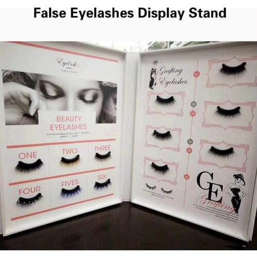 Eyelash Storage Book Makeup Display Container Eyelashes Sample Catalog Grafting Eyelash Eyelashes Display