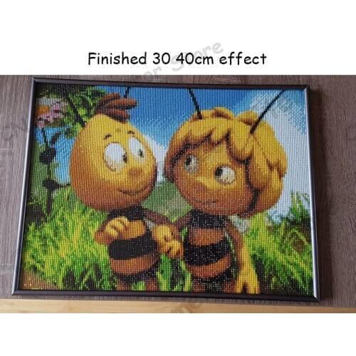 Bees Mosaic Animals 5D Diy Diamond Painting Drill Resin Full Embroidery Needlework 3D Cross Stitch Kits Home Decor Crafts