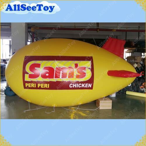 Free Shipping 6 M /19.6FT Long Inflatable Advertising Blimp Inflatable Zeppelin/Airship with your Different Logos