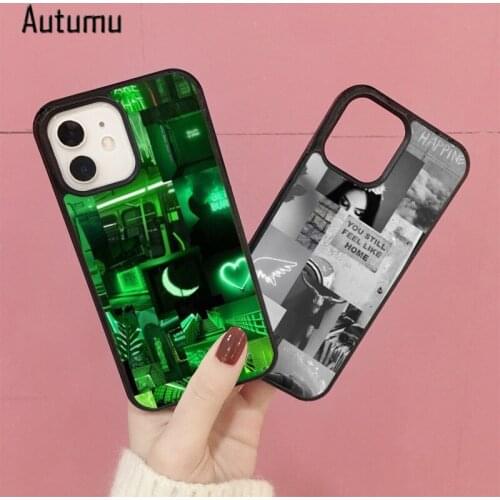 Phone Case for iPhone 12 mini X XS XR 11 Pro Max SE 2020 5 6S 7 8 Plus Samsung Galaxy S8 S9 S10 S20 S21 Collage Collection Cover