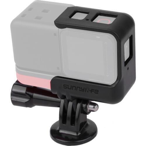 Sunnylife For Insta360 One R Camera Frame Protective Border Quick Release Cage Housing Case Mount with 1/4 Adapter Accessories