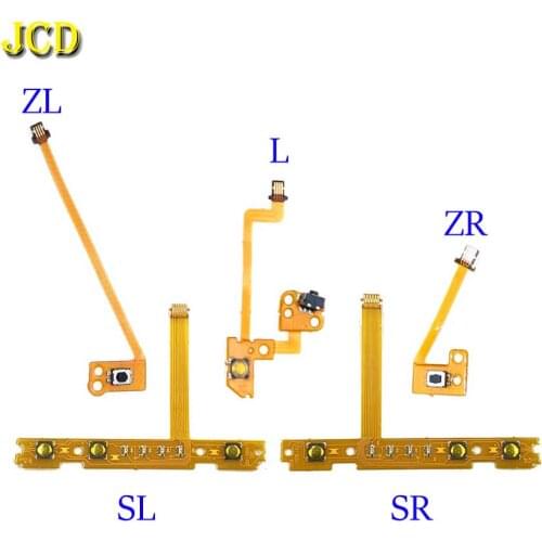 JCD Left Right Joy-Con Replacement L/R ZL ZR L SL SR Button Key Ribbon Flex Cable For Nintend Switch NS JoyCon Controller