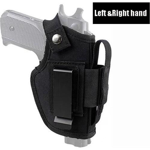 Left & Right Hand Glock Pistol Gun Holster Concealed Carry Holster Draw IWB OWB Universal Handgun Case Army Tactical Accessories