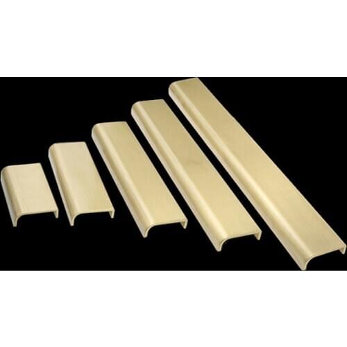 Brass Hidden Handle Tatami Handles Rotating Platform Invisible Handle for Kitchen Cabinet Drawer