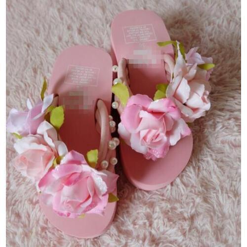 Summer Shoes For Women EVA Flip Flops Beach Sandals Casual Wedge Platform Slippers Sandal Big Size 35~42