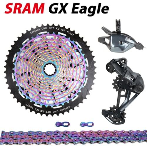 2021 NEW SRAM GX EAGLE 1x12 10-52T 9-50T 12 Speed Groupset Kit Trigger Shifter Rear Derailleur K7 Cassette Sumc SRAM GX Chain
