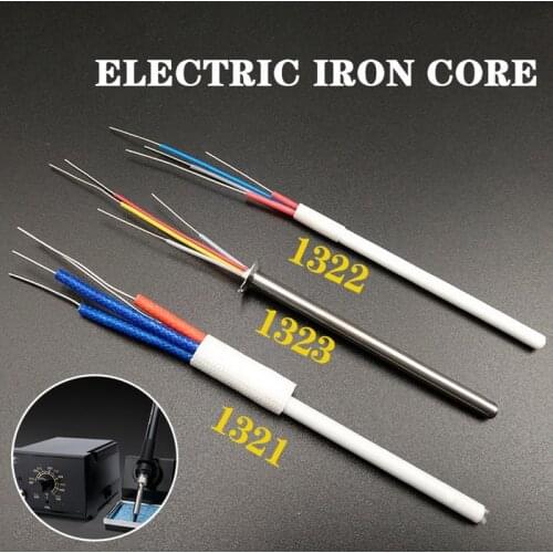 A1321/A1322 Soldering Iron Ceramic Heater Core Heating Element 4-wire Adapter Heating Tool for Station Electric Soldering Irons