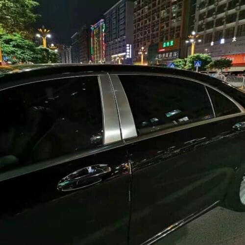Applied to Benz Mercedes B-pillar Trim S-class Upgrade Maybach S400l S320l Window Center Pillar Modified Sequin