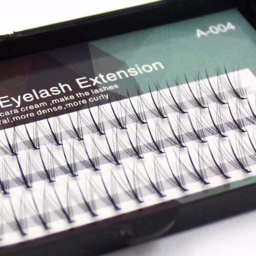 Professional Middle Dense Fashion 3D Eyelashes 0,07mm Natural False Mink Eyelash Extension Makeup