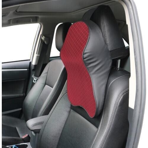 Adjustable 3D Memory Foam Car Headrest Neck Pillow Auto Headrest Interior Accessories Head Restraint Neck Support Holder