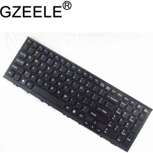GZEELE for Sony VPC-EE VPCEE AENE7U00120 VPCEE28 VPCEE28FX VPCEE29 VPCEE29FX VPCEE21 VPCEE21FX US laptop replace Keyboard black