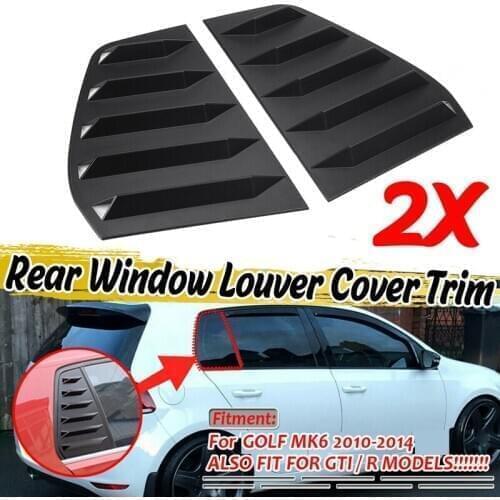 Car Side Window Louver Sun Shad for Golf 6 MK6 R 2010-2014