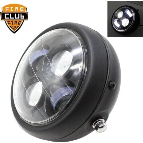 Motorcycle LED Headlight HeadLamp Bulb for Harley Bobber For Honda CG125 GN125 HeadLamp Bulb