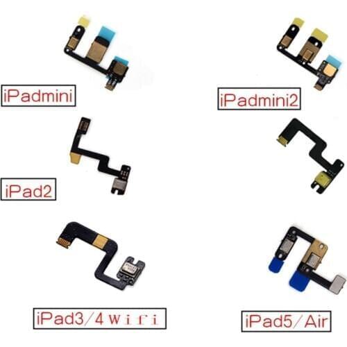 Inner Internal Microphone Flex Cable Ribbon For Ipad Pro 9.7 10.5 12.9 2 3 4 5 6 Air Mini 1 2 3 4 Ipad2017 2018 Transmitter Mic