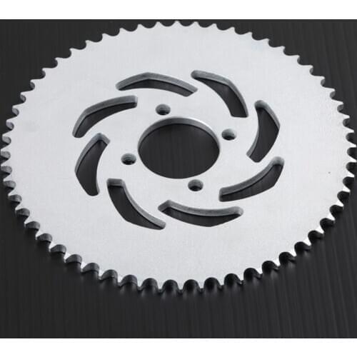 56T tooth 52mm 428 Rear Chain Sprocket For Chinese ATV Quad Pit Dirt Bike Motorcycle Motor Moped