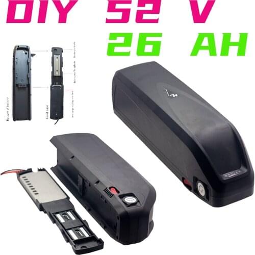 14S4P Bicycle Modified Electric Car 51.8V 26AH Battery Pack DIY Hailong Down Tube 18650 With BMS Lithium Ion Battery Pack