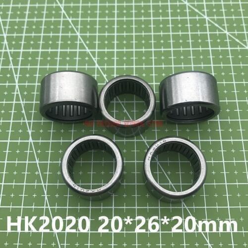 2019 Real 10pcs Hk202620 Hk2020 20*26*20mm 7942/20 Drawn Cup Type Needle Roller Bearing 20 X 26 20mm Free Shipping High Quality