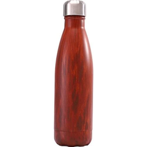 Stainless Steel Vacuum Insulated Water Bottle Leak-Proof Double Walled Cola Shape Bottle Keeps Drinks vacuum cup Cold 24 H & Hot