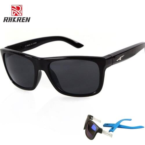 Classic Mirror Square Sunglasses For Men 4177 Outdoor Driving Sun Glasses Removable Shade Sport Goggles Oculos Masculino UV400